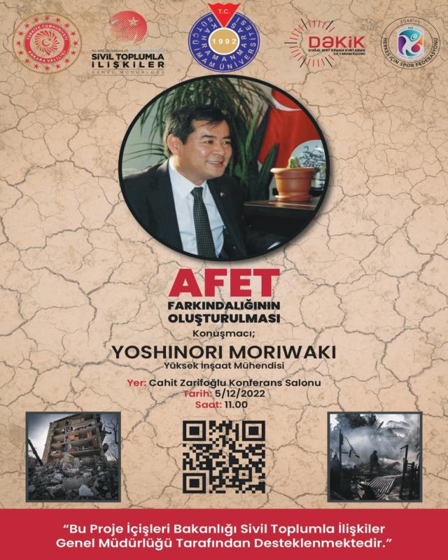 Afet Farkındalığı Oluşturma <b class='text-danger'>Konferansı</b>-Kahramanmaraş